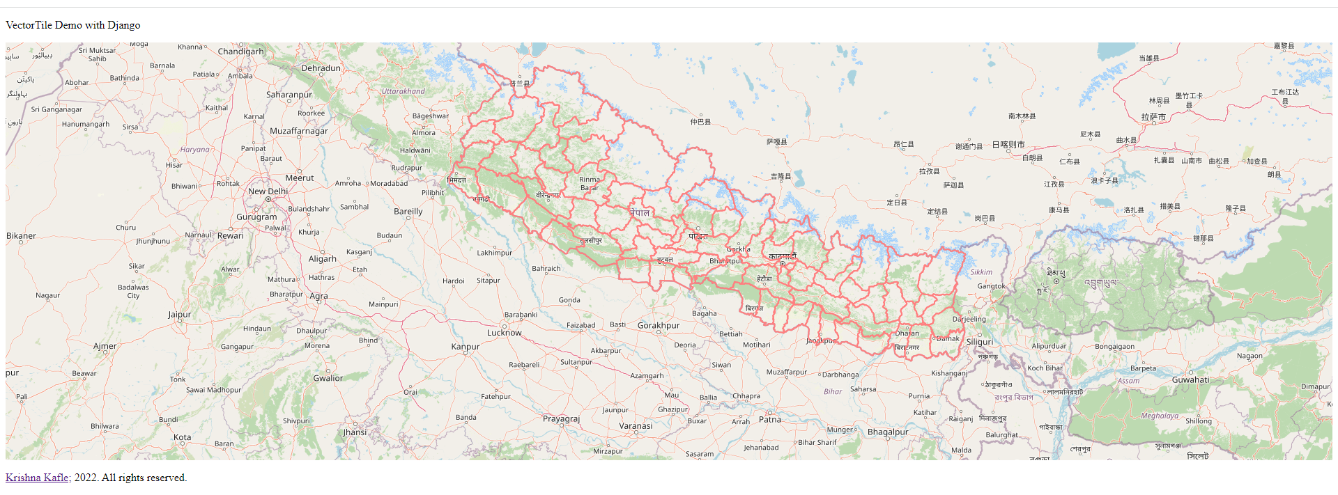 Vector tiles with Django for developing GIS web applications Vector tiles with Django for developing GIS web applications